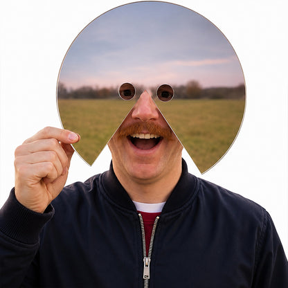 Mirror Face Mask – Hilarious Selfie & Party Prop