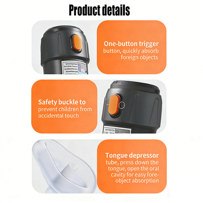 One-Button Anti-Choking Emergency Rescue Kit