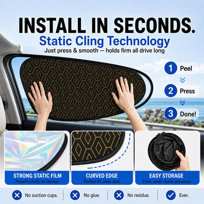 Universal Car Side Window Sun Shades