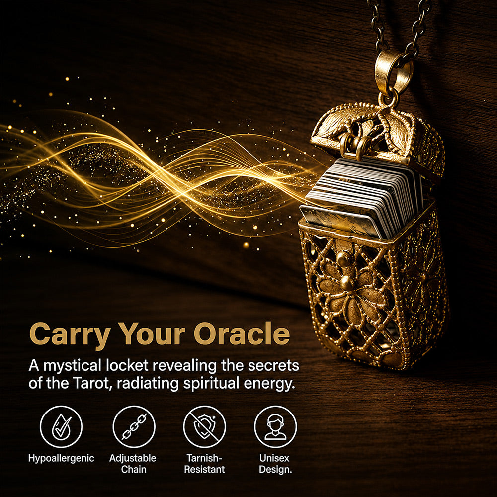 Tiny Tarot Deck Necklace