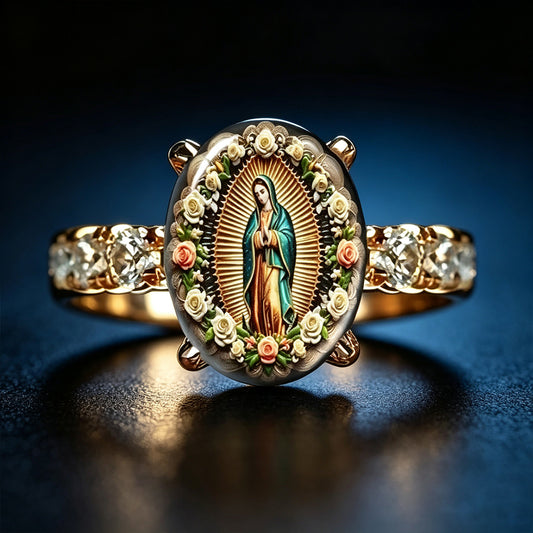 Vintage Virgin Mary Ring