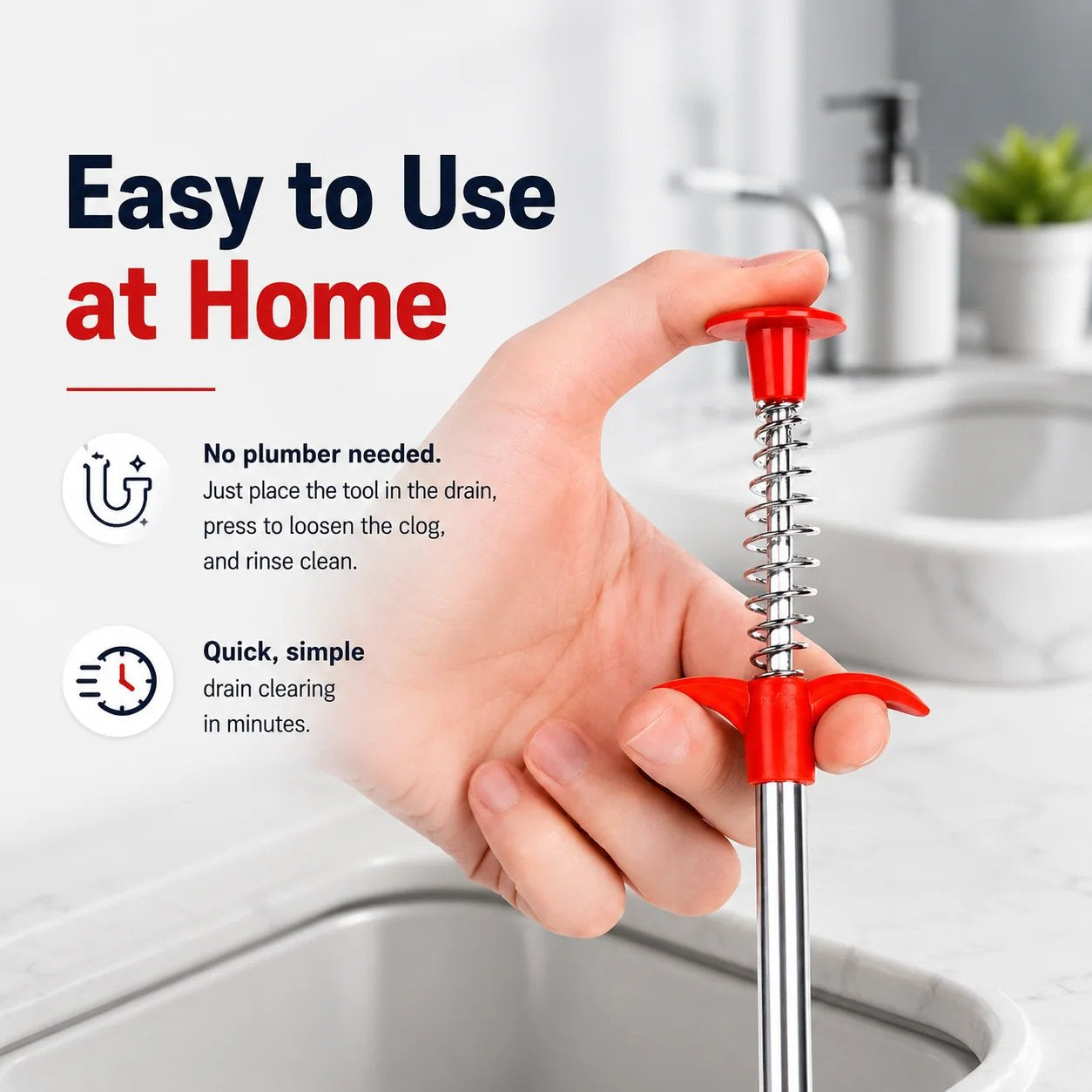Professional Drain Clog Remover Tool – A Must-Have For Every Home