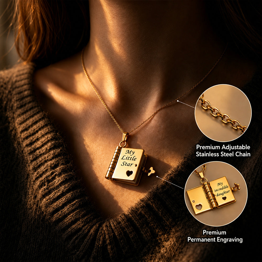 A Hidden Letter Necklace Your Child Can Carry Forever