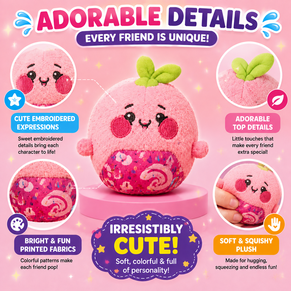 Magic Surprise Plush Jar 2026 – Cute Hidden Collectible Toy Gift For Kids