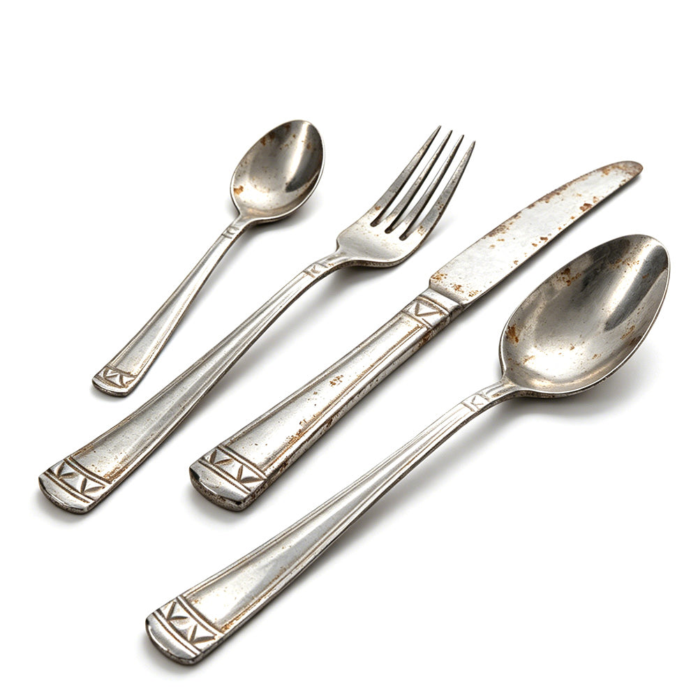 4-in-1 Portable Stainless Steel Utensil Set