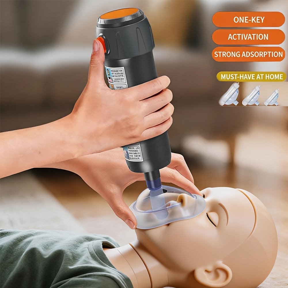 One-Button Anti-Choking Emergency Rescue Kit