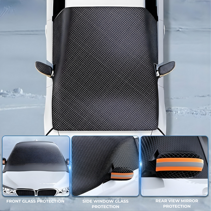 Magnetic Car Windshield Snow Cover - Windshield Cover for Ice and Snow❄️