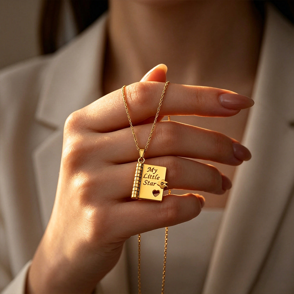 A Hidden Letter Necklace Your Child Can Carry Forever