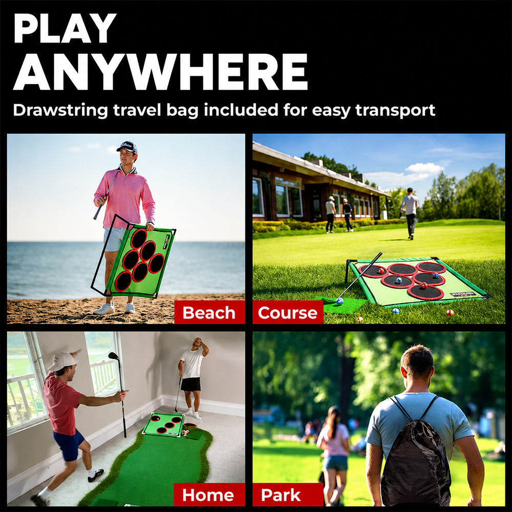 Golf Pong Game Set – Interactive Indoor & Outdoor Golf Challenge