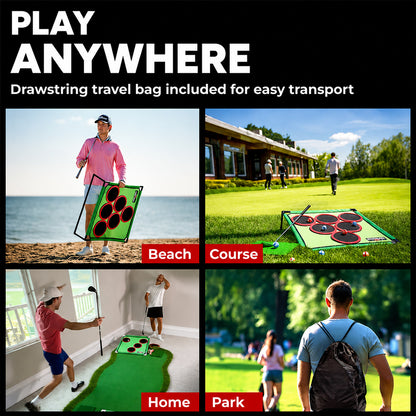 Golf Pong Game Set – Interactive Indoor & Outdoor Golf Challenge