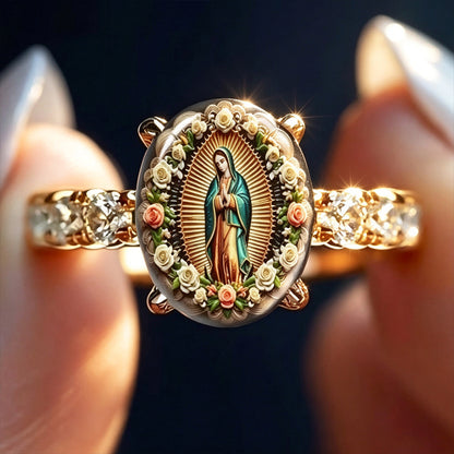 Vintage Virgin Mary Ring