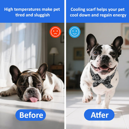 Summer Pet Cooling Collar Wrap