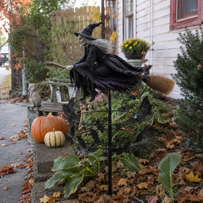 The Enchanted Witch Garden Wind Spinner
