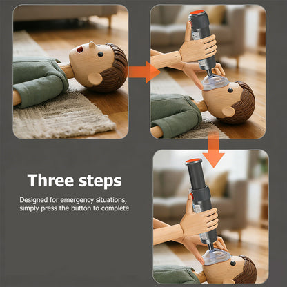 One-Button Anti-Choking Emergency Rescue Kit