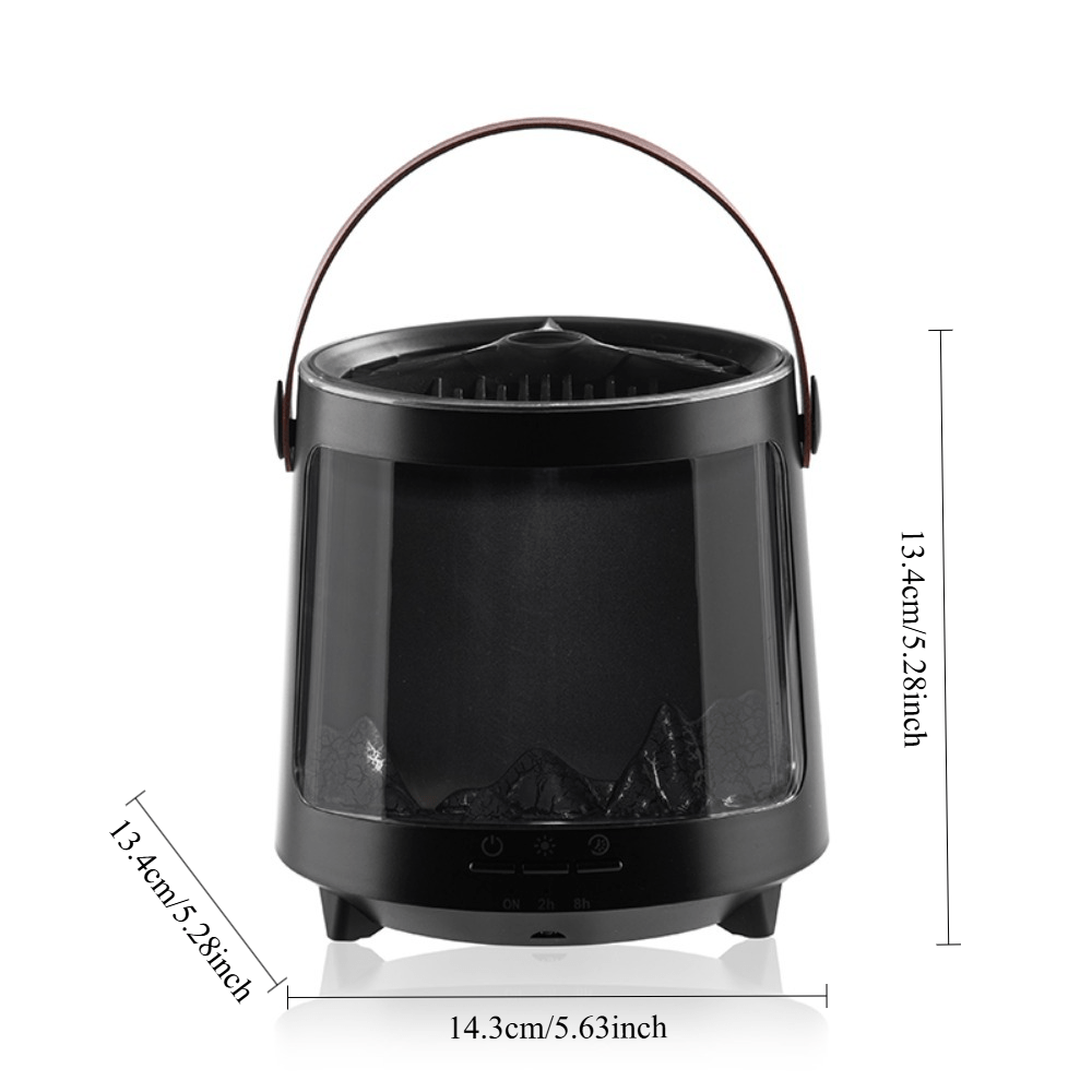 Aroma Humidifier Diffuser, Remote RGB Night Light, Silent Mist Auto-Off