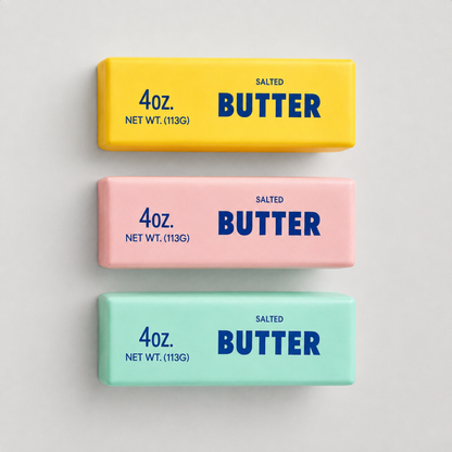 Crunchy Butter Bar Squishy Toy – Satisfying Squeeze Sensory Fidget Toy for Stress Relief, Relaxation & Fun