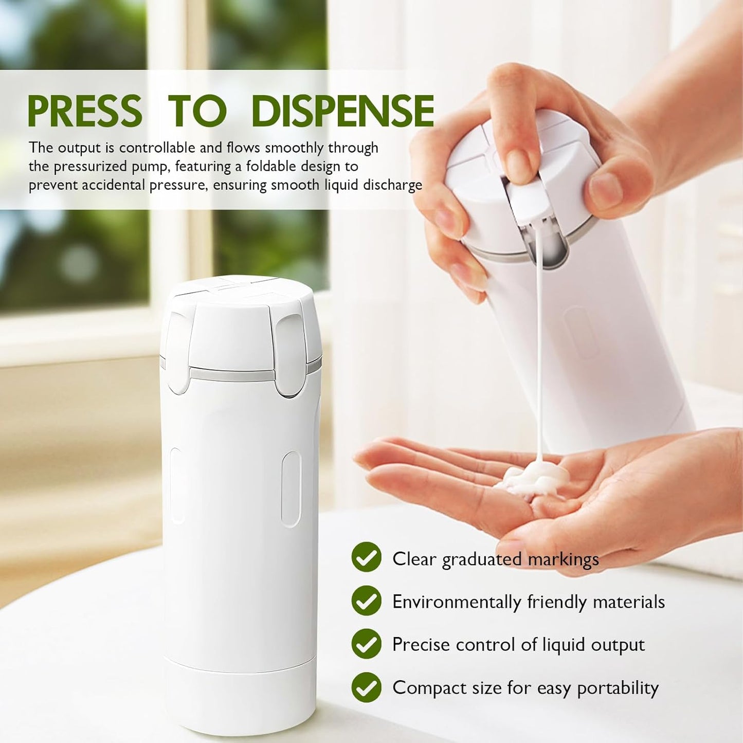 4-in-1 Travel Refillable Bottle Set
