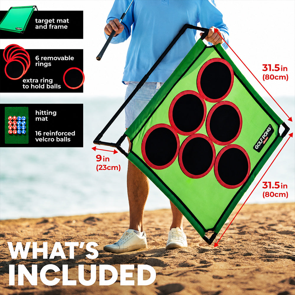 Golf Pong Game Set – Interactive Indoor & Outdoor Golf Challenge