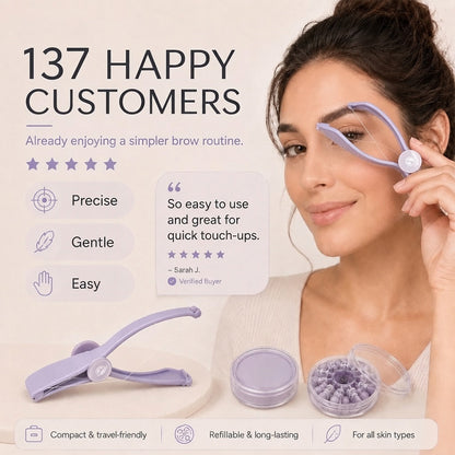 Manual Facial Hair Remover – Threading Tool for Face & Brows