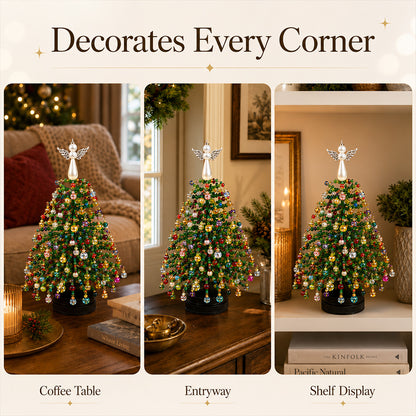 DIY Beaded Christmas Tree Kit – Create Your Own Sparkling Holiday Decor