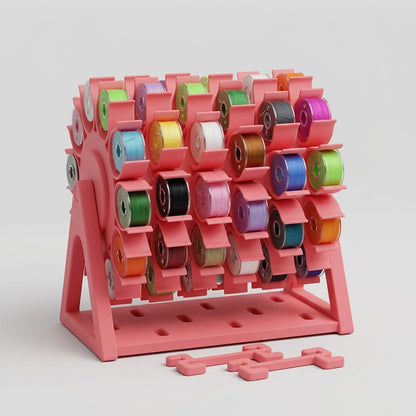 Rotating Bobbin Thread Organizer