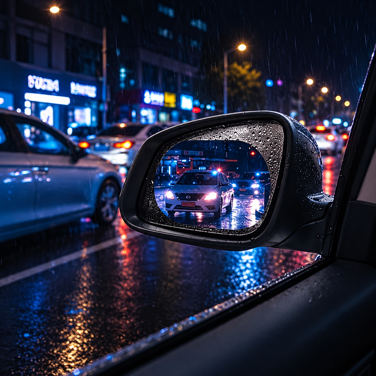 🚗🌧️Car Rearview Mirror Anti-Rain Film
