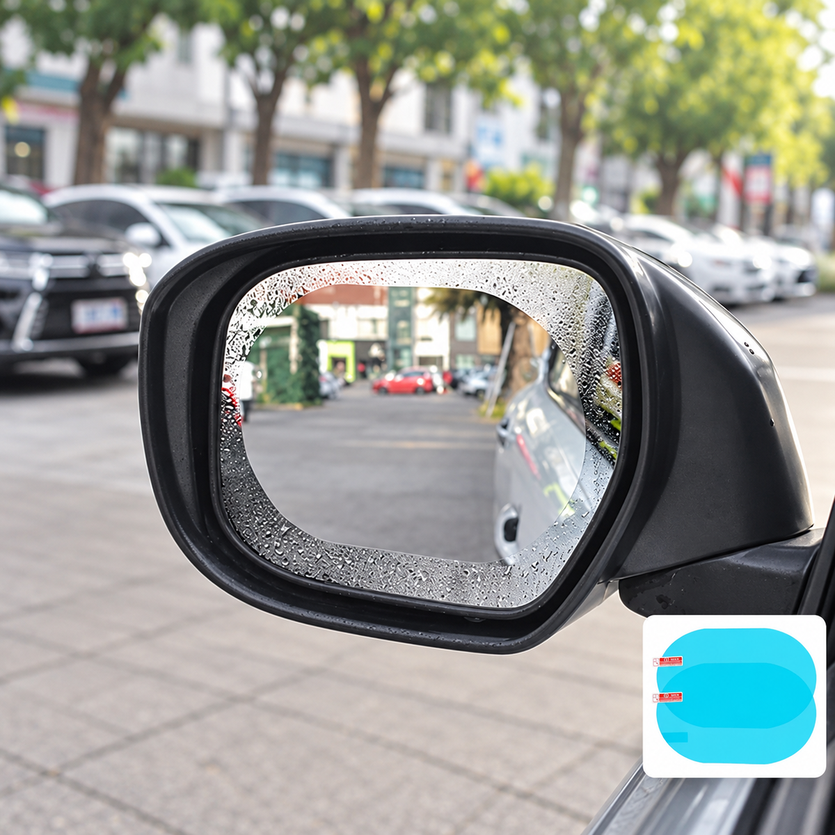 🚗🌧️Car Rearview Mirror Anti-Rain Film