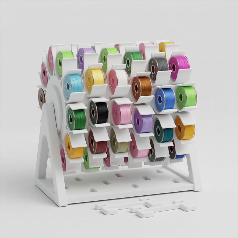 Rotating Bobbin Thread Organizer