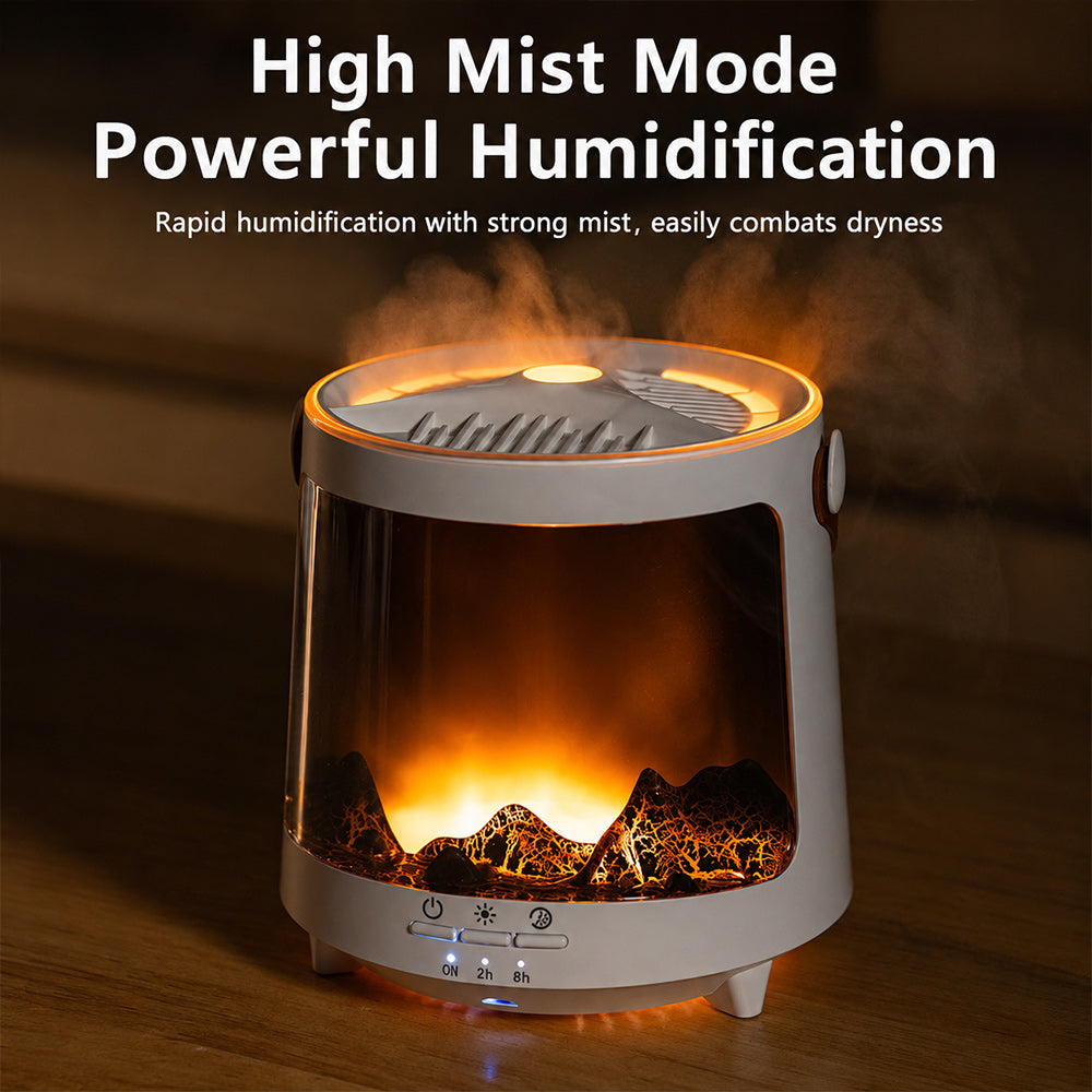 Aroma Humidifier Diffuser, Remote RGB Night Light, Silent Mist Auto-Off