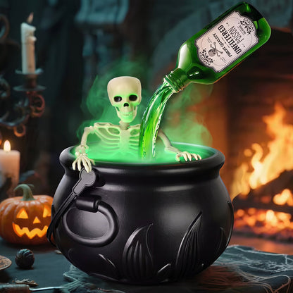 Cursed Witch’s Brew Cauldron – Halloween Spooky Decoration