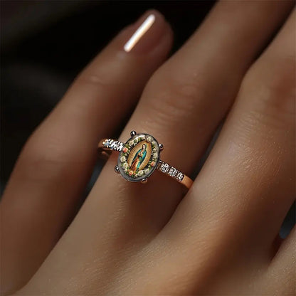 Vintage Virgin Mary Ring