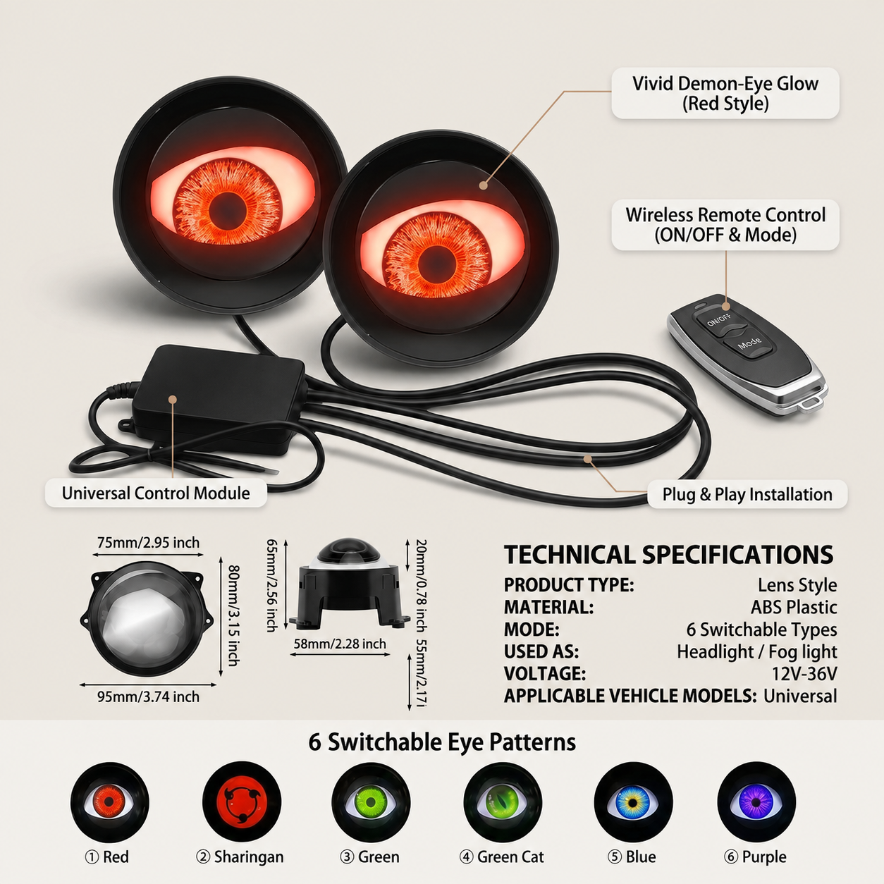 Demon Eyes Survival Kit