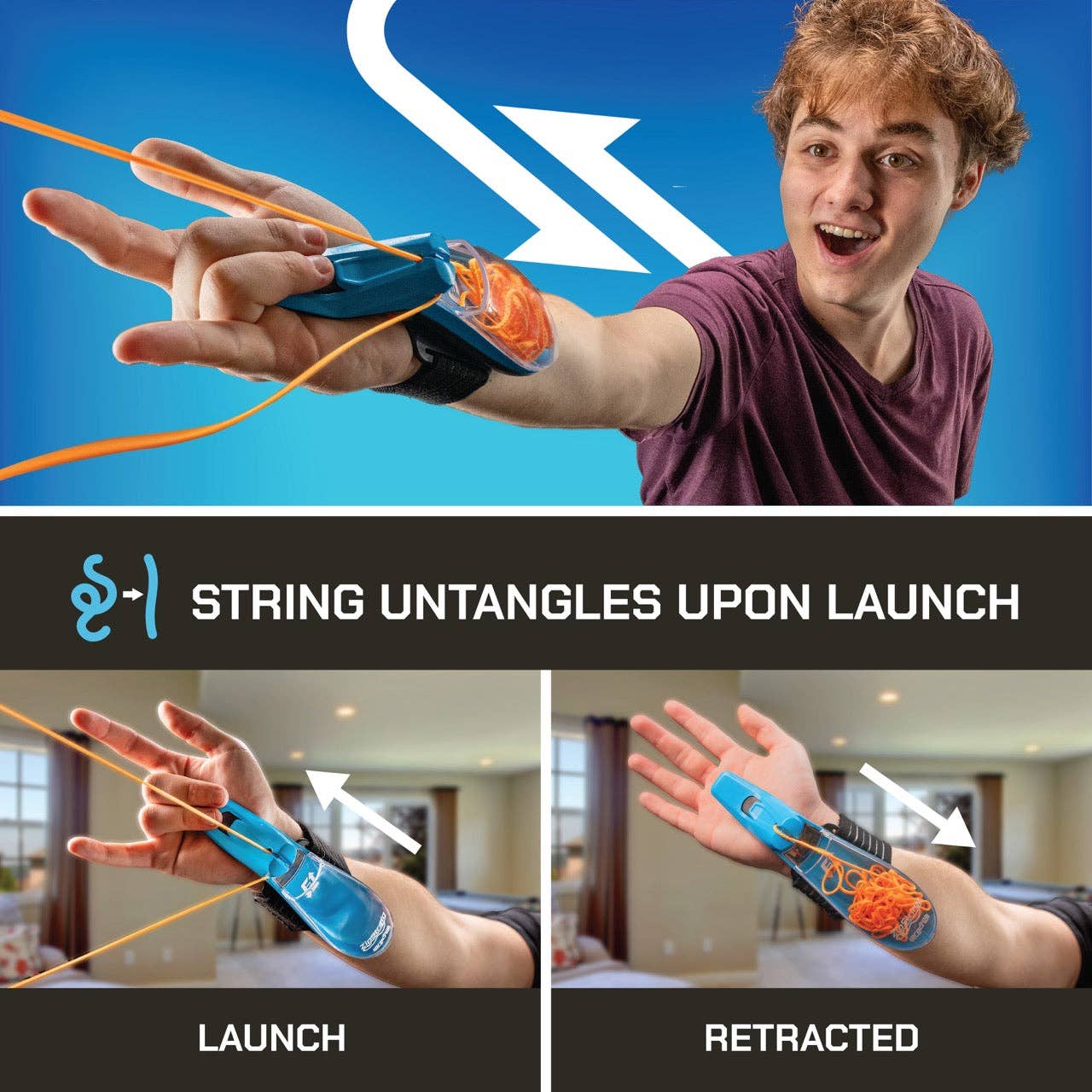 The World’s First Reloading, String-Launching webshooter