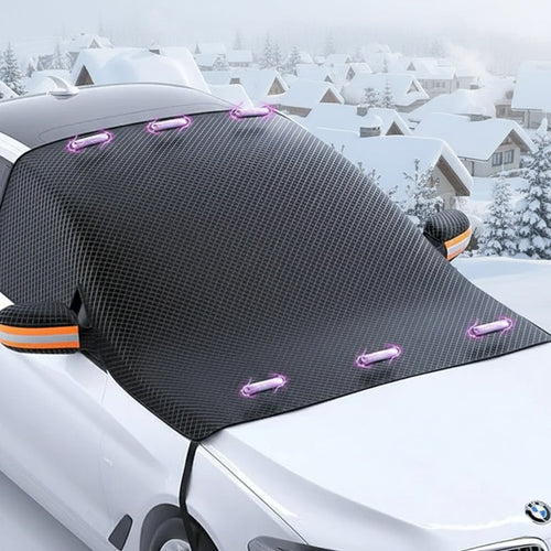 Magnetic Car Windshield Snow Cover - Windshield Cover for Ice and Snow❄️