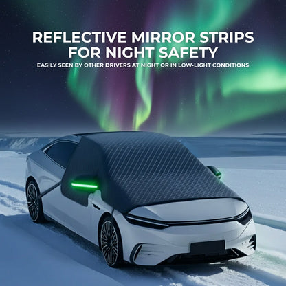 Magnetic Car Windshield Snow Cover - Windshield Cover for Ice and Snow❄️