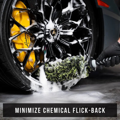 🚗🧽 Deep-Cleaning Car Wheel Brush – Flexible, Long-Reach Rim & Wheel Barrel Cleaning Tool