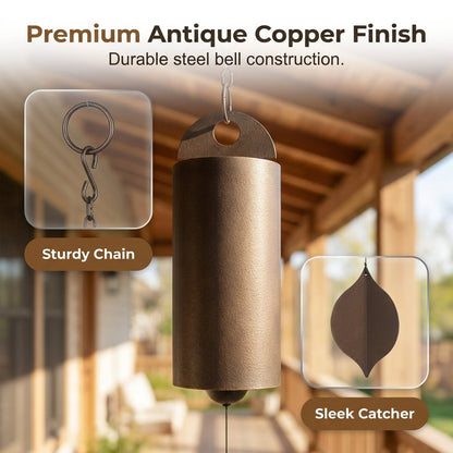 🔔 Deep Resonance Wind Bell – Rich-Tone Outdoor Garden Chime