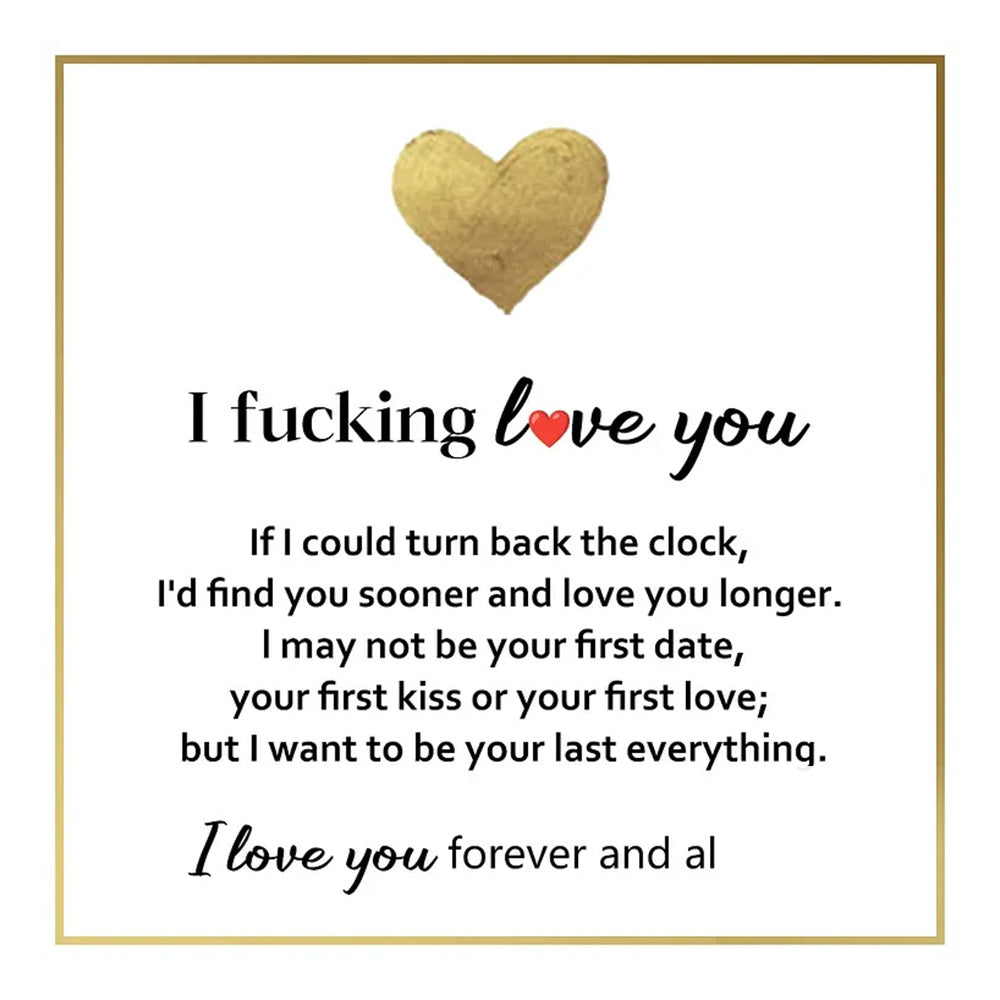 For Love - I   F🖤cking Love You Ring