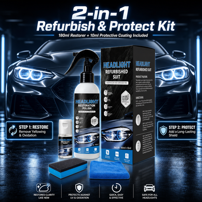 💡 Headlight Restoration Polish