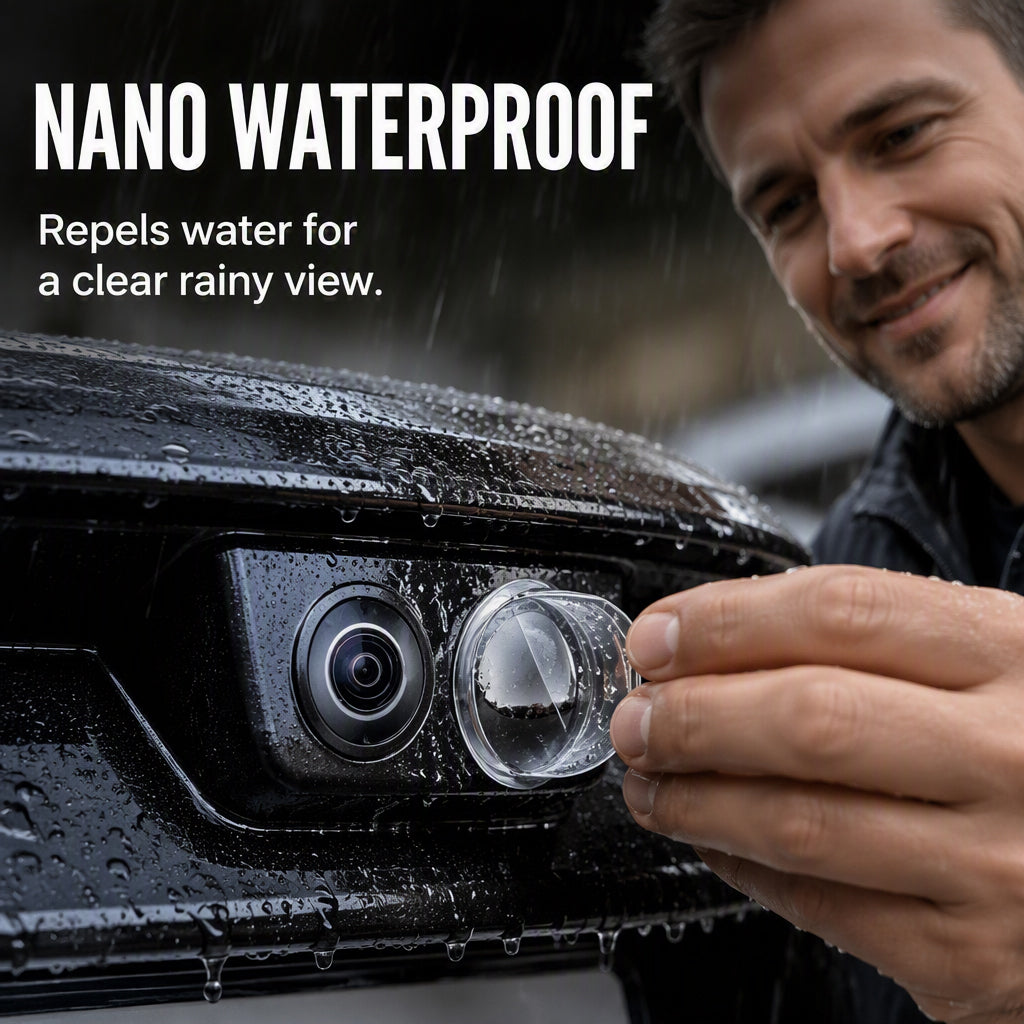 Protect Your Camera Lens Instantly! 2pcs Water-Repellent HD Car Lens Cover 🚗📸