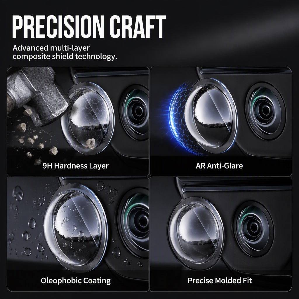 Protect Your Camera Lens Instantly! 2pcs Water-Repellent HD Car Lens Cover 🚗📸