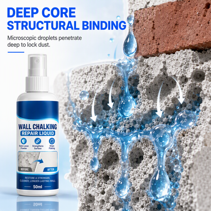 🥳Wall Repair Solution—prevents chalking, provides deep adhesion, and is waterproof✅