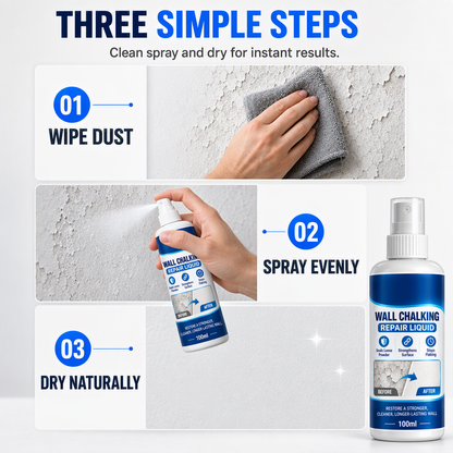 🥳Wall Repair Solution—prevents chalking, provides deep adhesion, and is waterproof✅