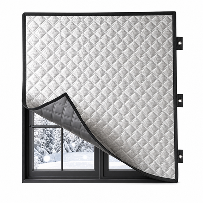 💥Graphene Thermal Insulated Window Curtain for Winter Windproofing
