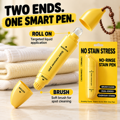 🖊️🧽Portable Dual-Head Stain Remover Pen