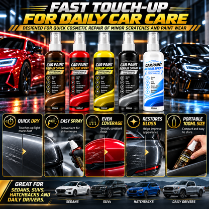 🚗✨ Car Scratch Repair Spray – For Minor Scratches & Quick Touch-Ups 🛠️