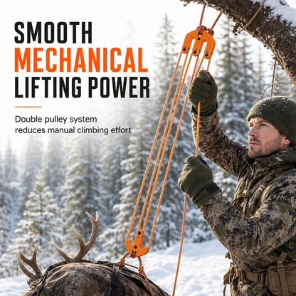 ⛓️ Hoist Block and Tackle Hunting Equipment Hoisting System