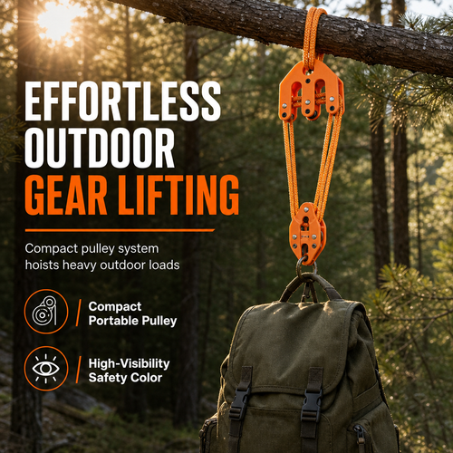 ⛓️ Hoist Block and Tackle Hunting Equipment Hoisting System